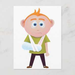 Broken Arm Postcard