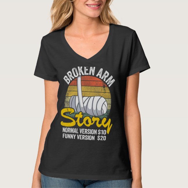Broken Arm Story Normal Version 10  Version 20 8 T-Shirt (Front)