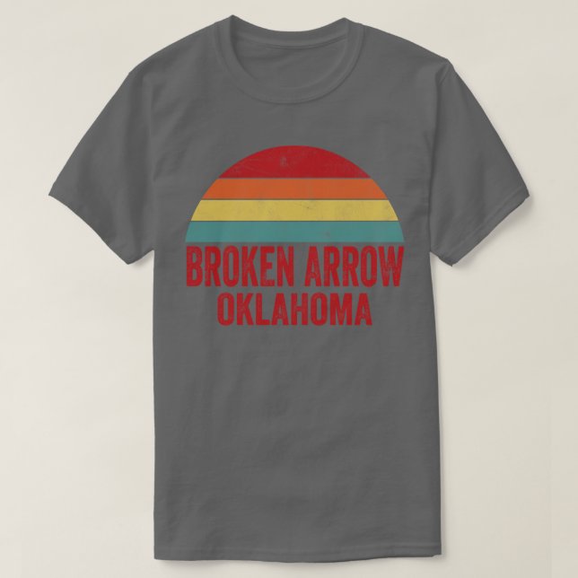 Broken Arrow Oklahoma T-Shirt (Design Front)