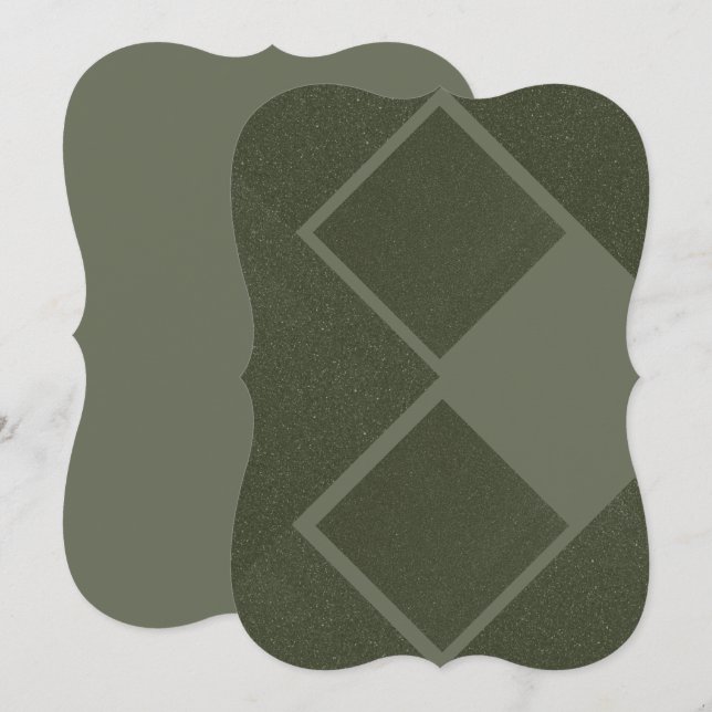 Broken Axis Flat Note Card – Obsidian Divide (Front/Back)