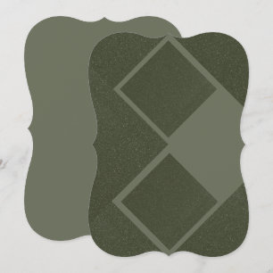 Broken Axis Flat Note Card – Obsidian Divide