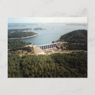 Broken Bow Dam Postcard