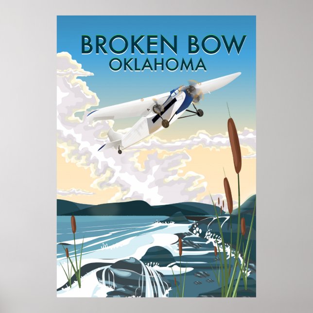 Broken Bow Oklahoma Poster (Front)