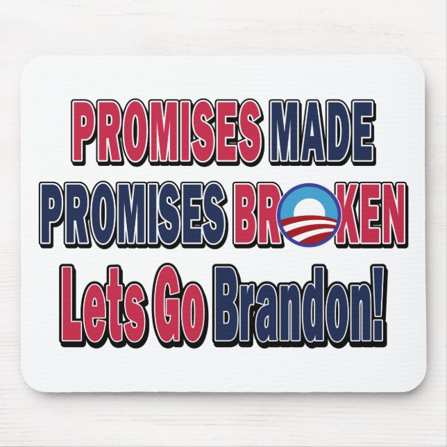 Broken-Brandon Mouse Mat (Front)