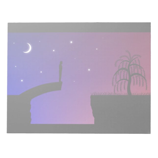 Broken Bridge Notepad (Front)