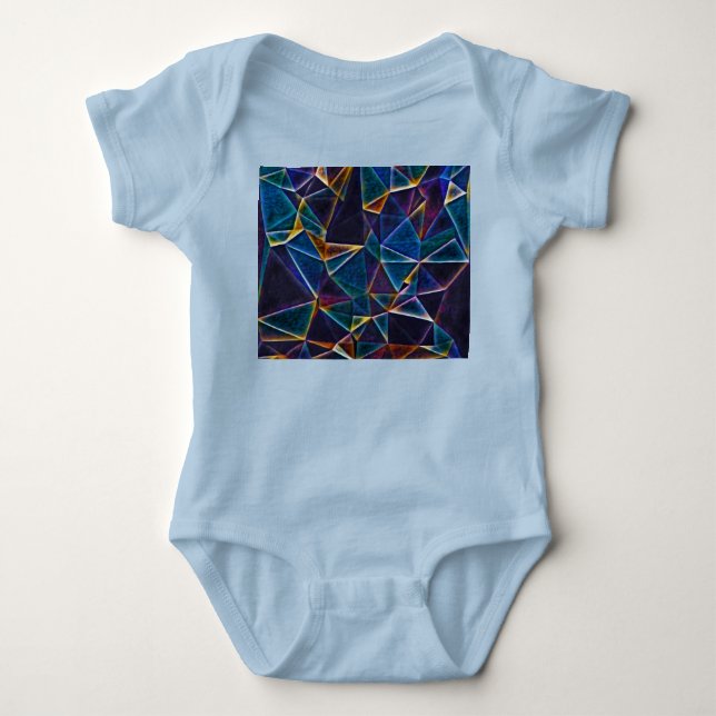 Broken Bubbles  Baby Bodysuit (Front)