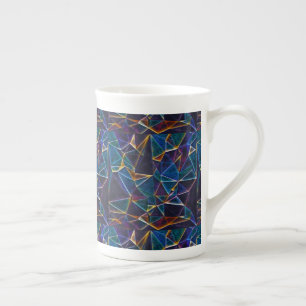Broken Bubbles Bone China Mug
