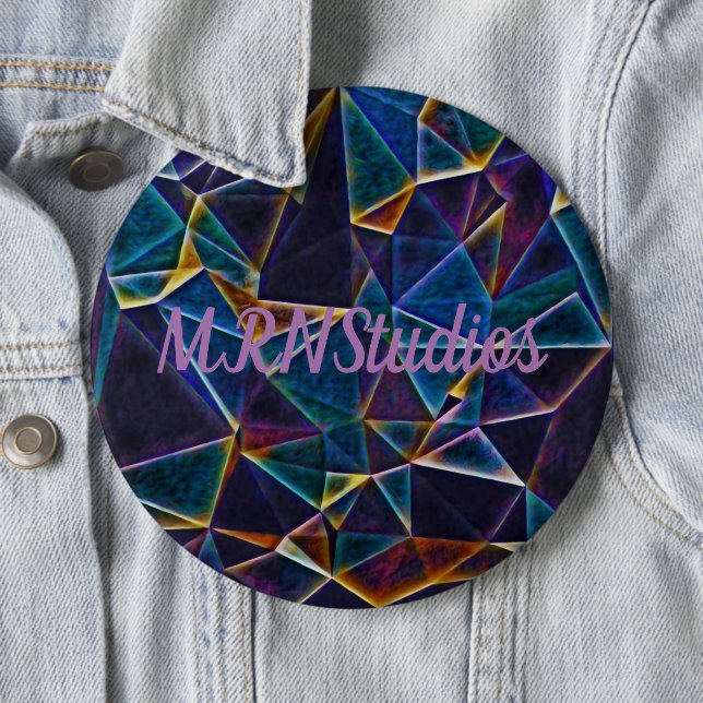 Broken Bubbles  Button (In Situ)