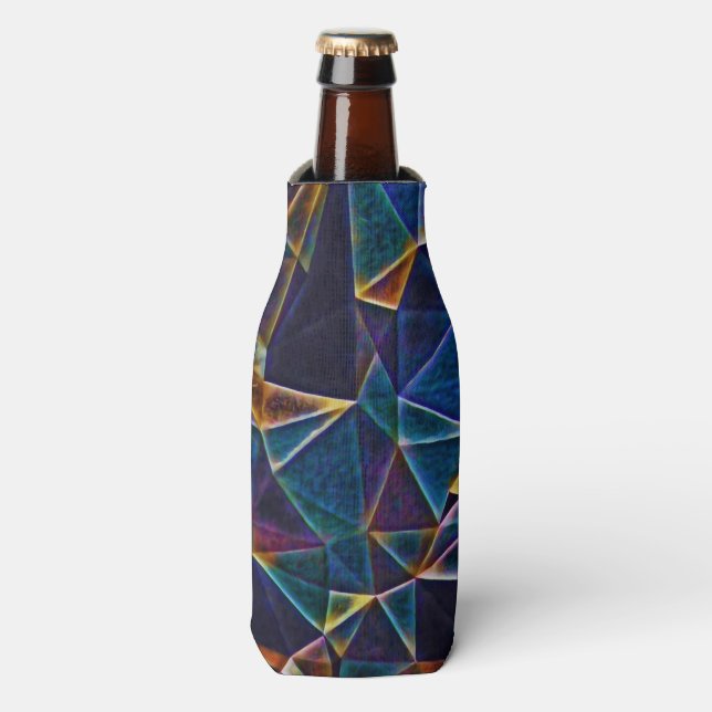 Broken Bubbles  Can Cooler (Bottle Front)