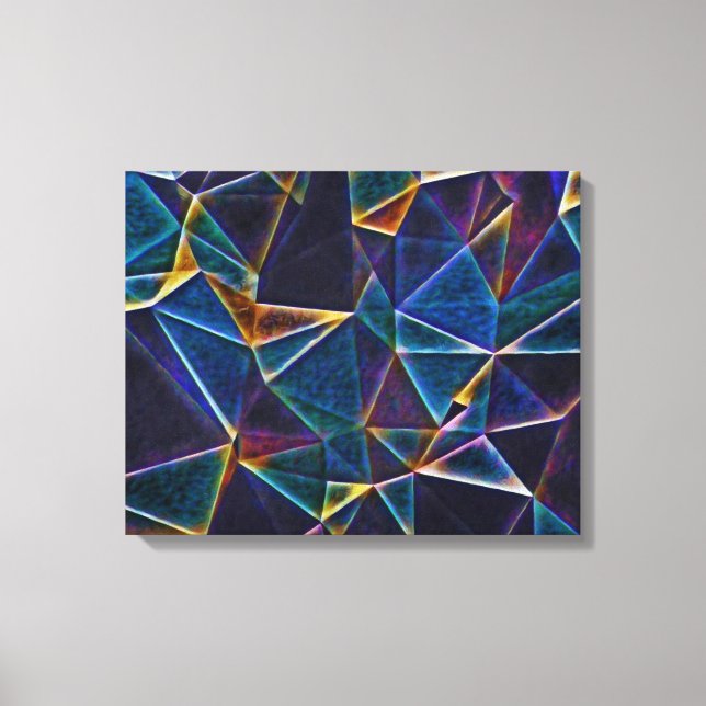 Broken Bubbles  Canvas Print (Front)