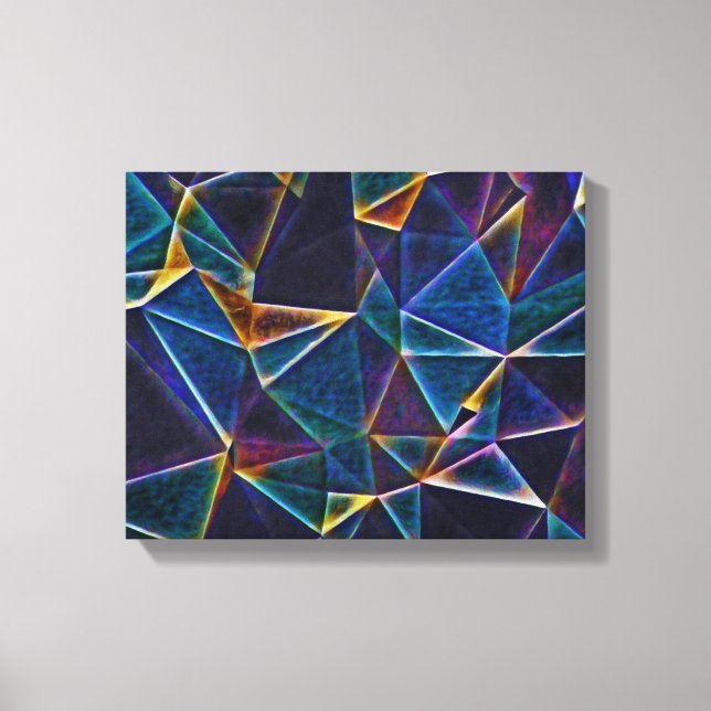 Broken Bubbles  Canvas Print (Front)