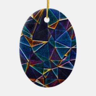 Broken Bubbles Ceramic Ornament