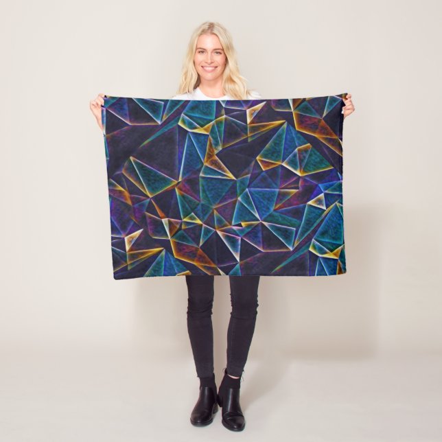 Broken Bubbles  Fleece Blanket (In Situ)