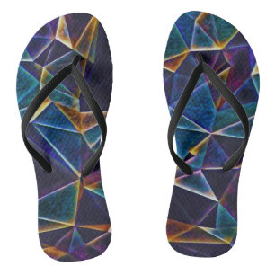 Broken Bubbles Flip Flops