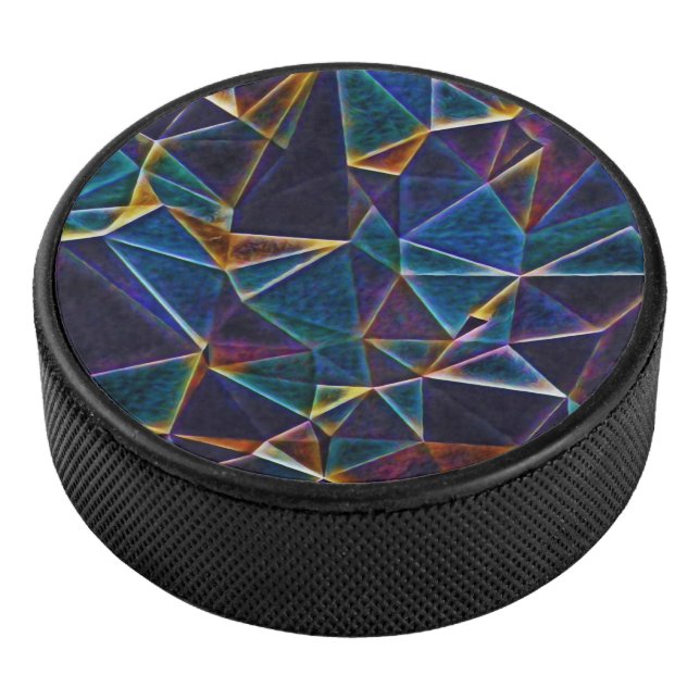 Broken Bubbles  Hockey Puck (3/4)