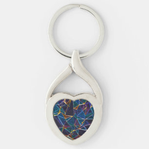 Broken Bubbles  Key Ring