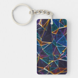 Broken Bubbles  Key Ring