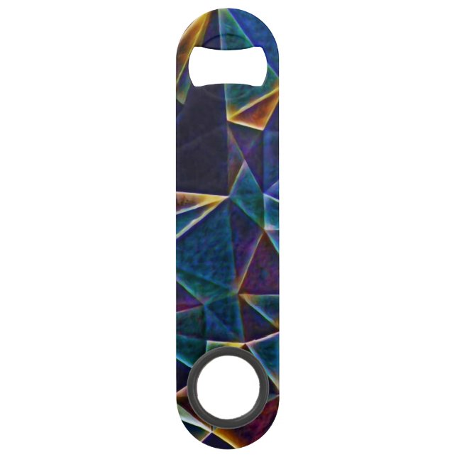 Broken Bubbles  Keychain Bottle Opener (Front)