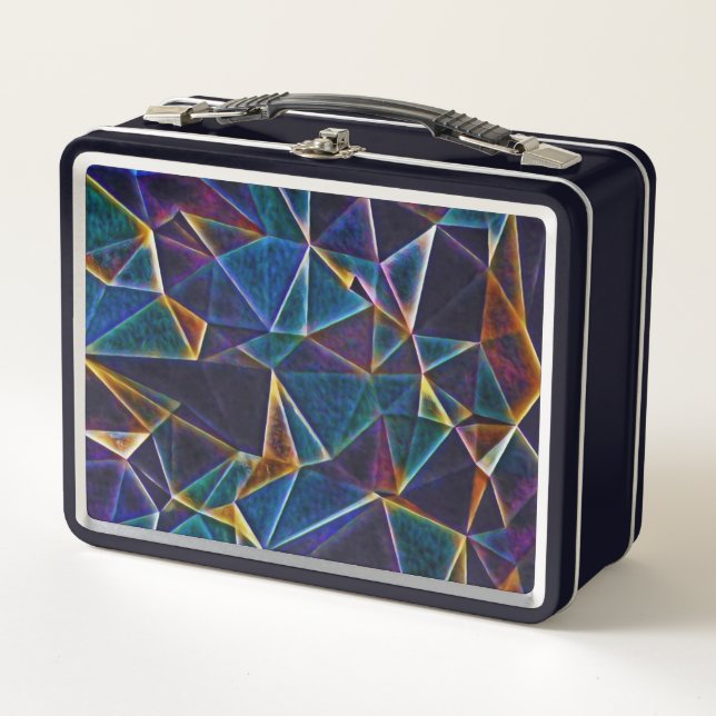 Broken Bubbles  Metal Lunch Box (Front)