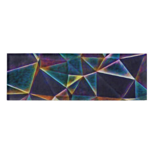 Broken Bubbles  Name Tag