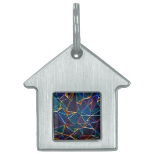 Broken Bubbles Pet ID Tag