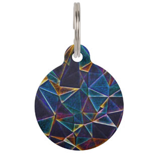 Broken Bubbles Pet ID Tag