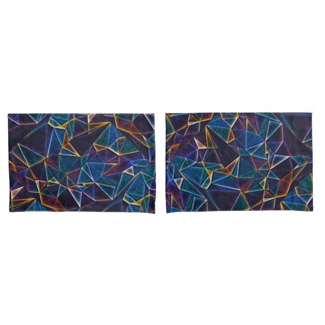 Broken Bubbles  Pillow Case (Front-Set)