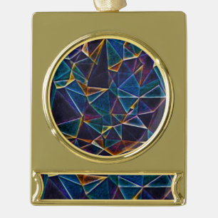 Broken Bubbles  Silver Plated Banner Ornament