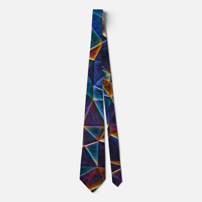 Broken Bubbles  Tie (Front)