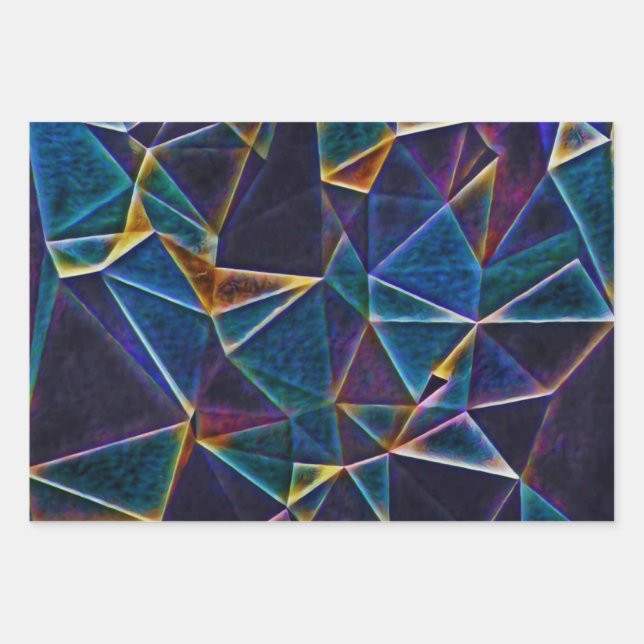 Broken Bubbles  Wrapping Paper Sheet (Front)