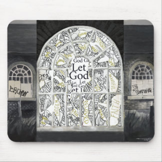 Broken But Not Shattered Mousepad