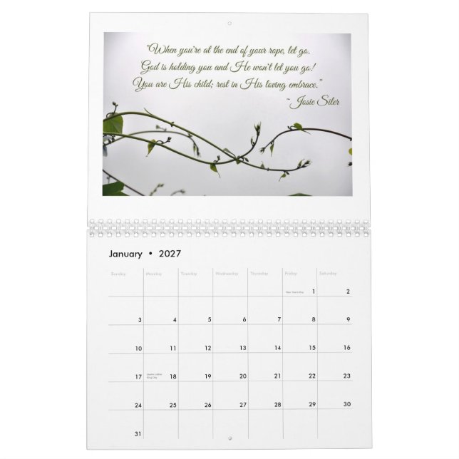 Broken but Priceless Ministries' 2014  Calendar (Jan 2027)
