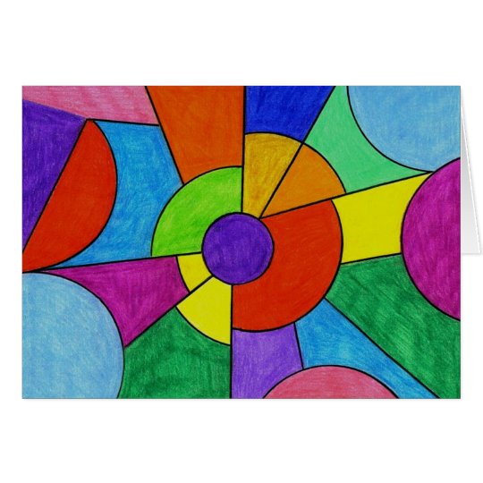 "Broken Circles" Card