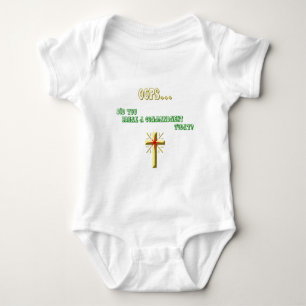 Broken Commandment Christian Baby Bodysuit