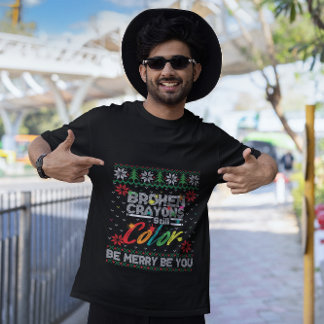 Broken Crayons Still Colour Mental Health T-Shirt