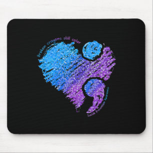 Broken Crayons Still Colour Suicide Prevention Awa Mouse Mat