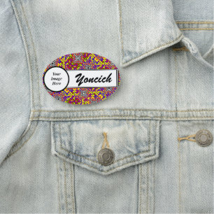 Broken Cube by Kenneth Yoncich Name Tag