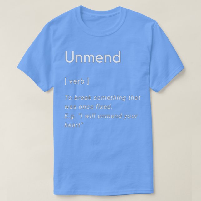 Broken English  T-Shirt (Design Front)