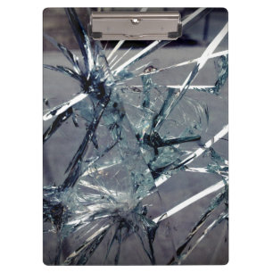 Broken Glass Clipboard