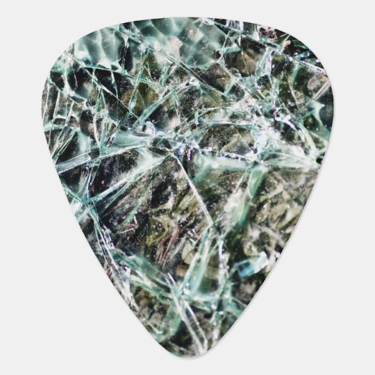 Broken Glass Guitar Pick | Zazzle.co.uk