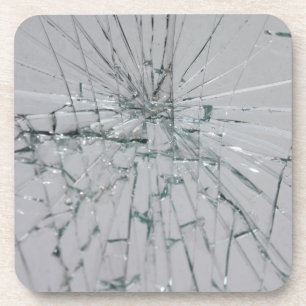 Broken Glass-Look Coaster