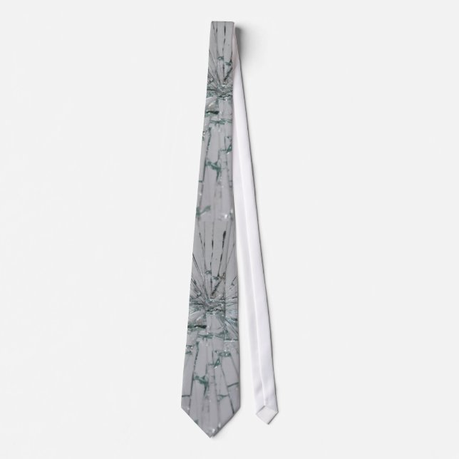 Broken Glass-Look Tie (Front)