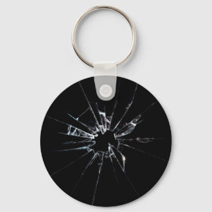Broken Glass No 1 Key Ring