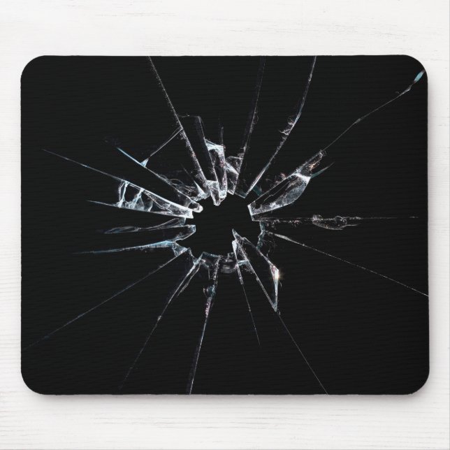 Broken Glass No 1 Mouse Mat (Front)