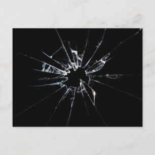 Broken Glass No 1 Postcard