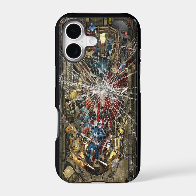 Broken Glass - Pinball Machine (Back)