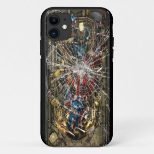 Broken Glass - Pinball Machine iPhone 11 Case