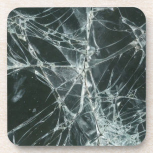 Broken Glass Surface (Style 7) Oil Painting Coaster