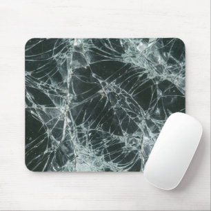 Broken Glass Surface (Style 7) Oil Painting Mouse Mat