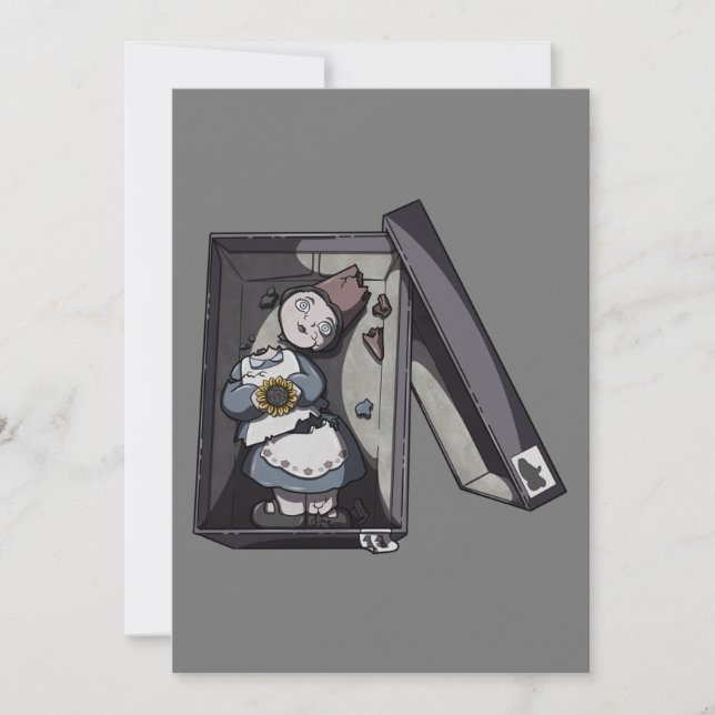Broken Gnome Invitation (Front)